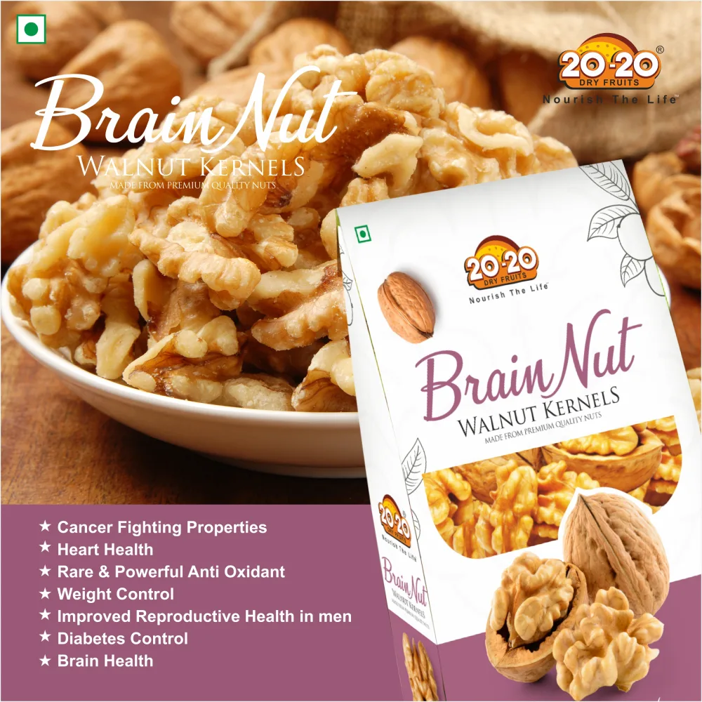 Brain Nut Walnut Kernels 250g | 2020 Dry Fruits – Premium Quality Dry Fruit - Image 5