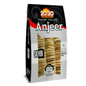 Premium dried figs 500g – soft Anjeer Silver pack