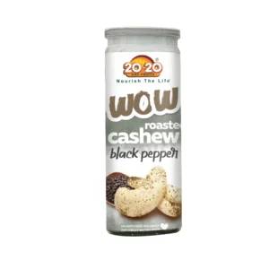 Buy premium cashews online – WOW Black Pepper Cashews 150g