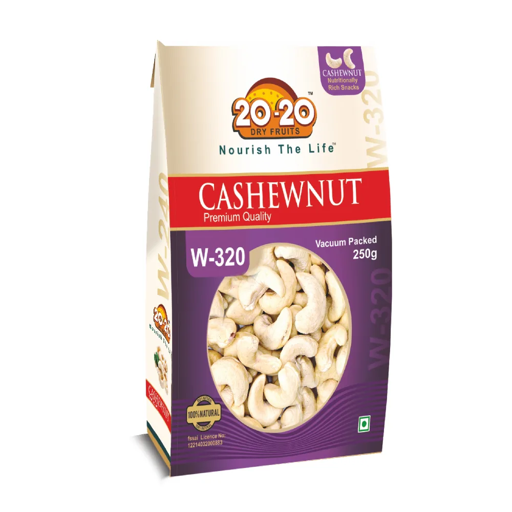 Premium W320 cashew nuts – best quality cashews online