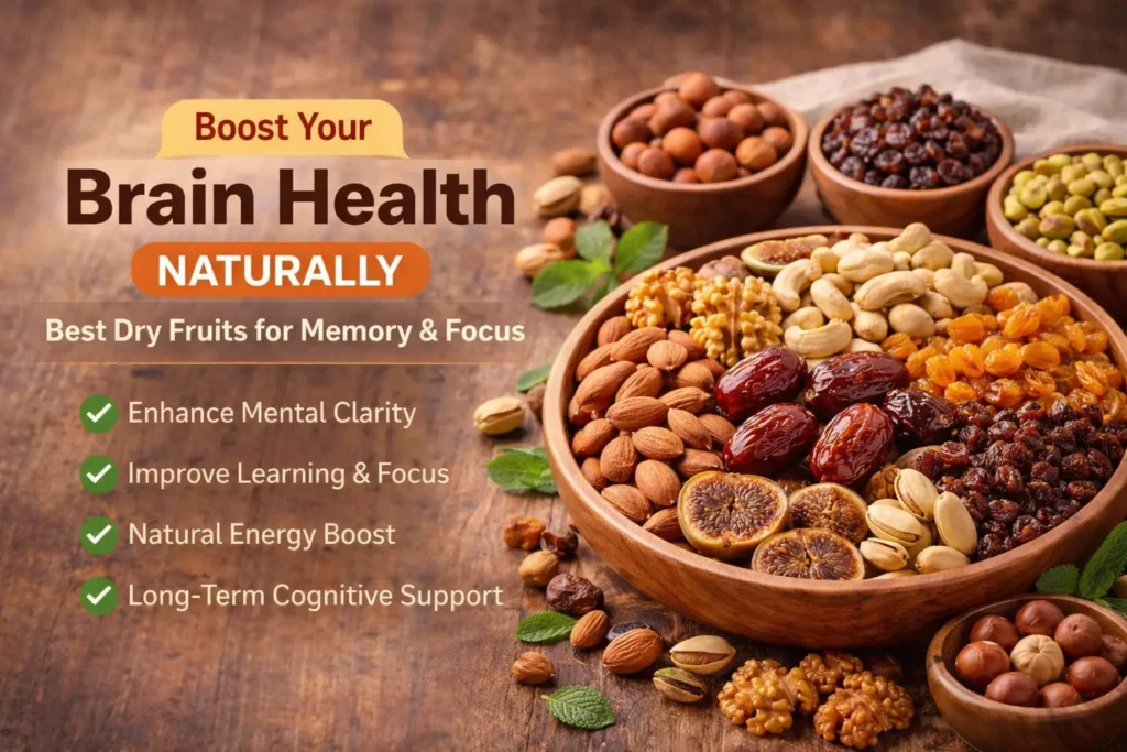 Dry Fruit for Brain Health