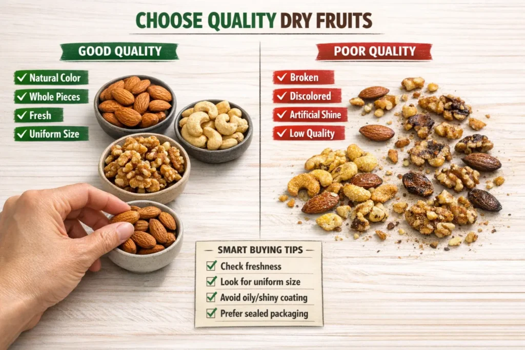 How to Choose the Right Dry Fruits