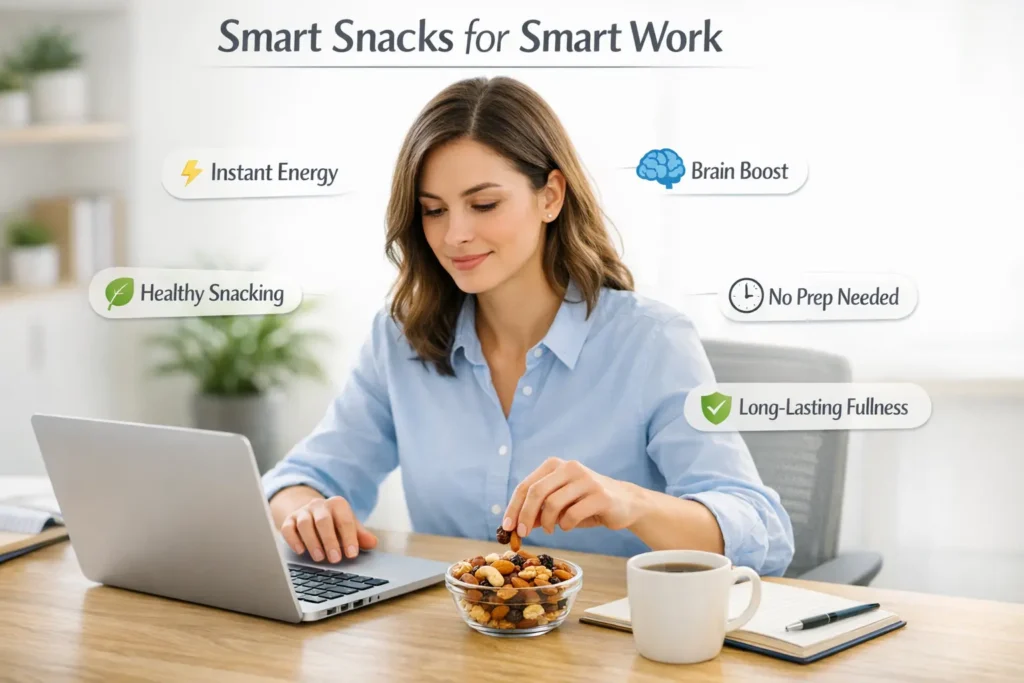 Why Dry Fruits Are Ideal for Office Snacks
