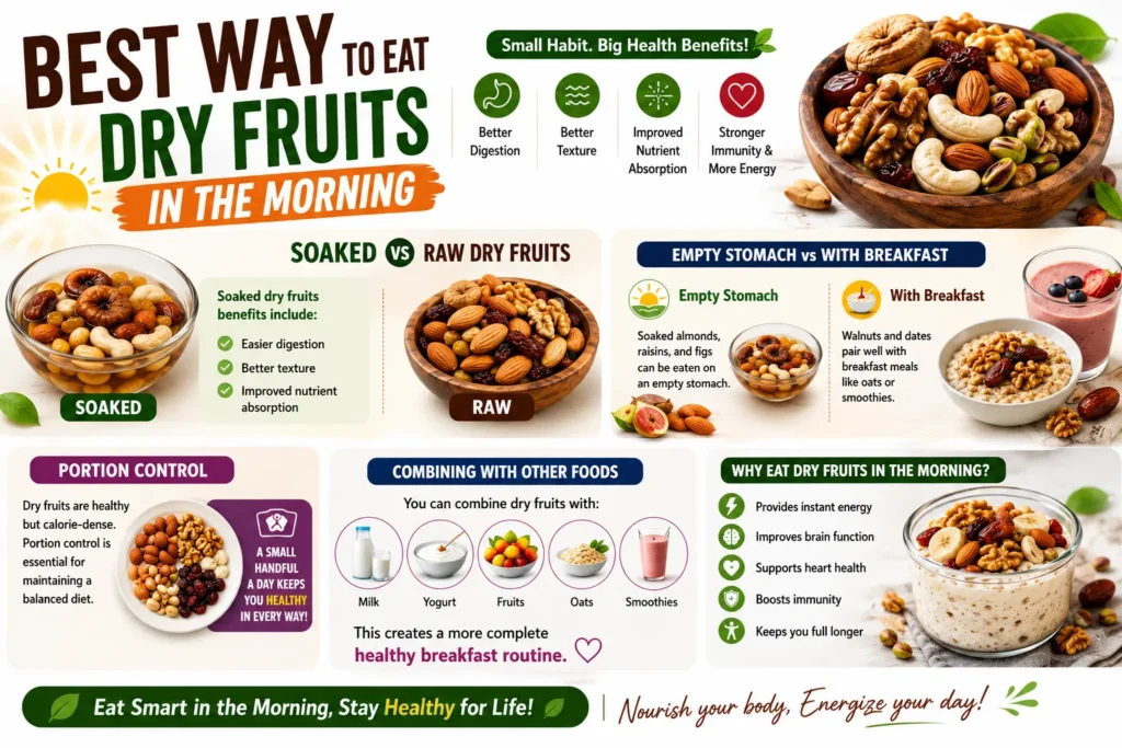Best Way to Eat Dry Fruits in the Morning