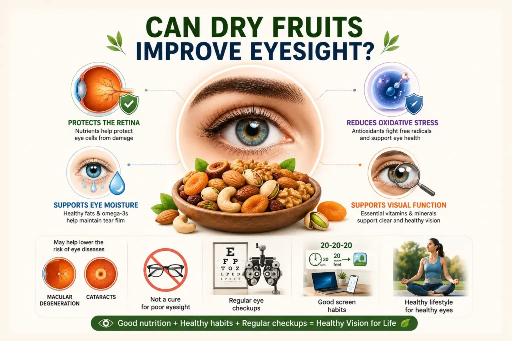 Can Dry Fruits Improve Eyesight
